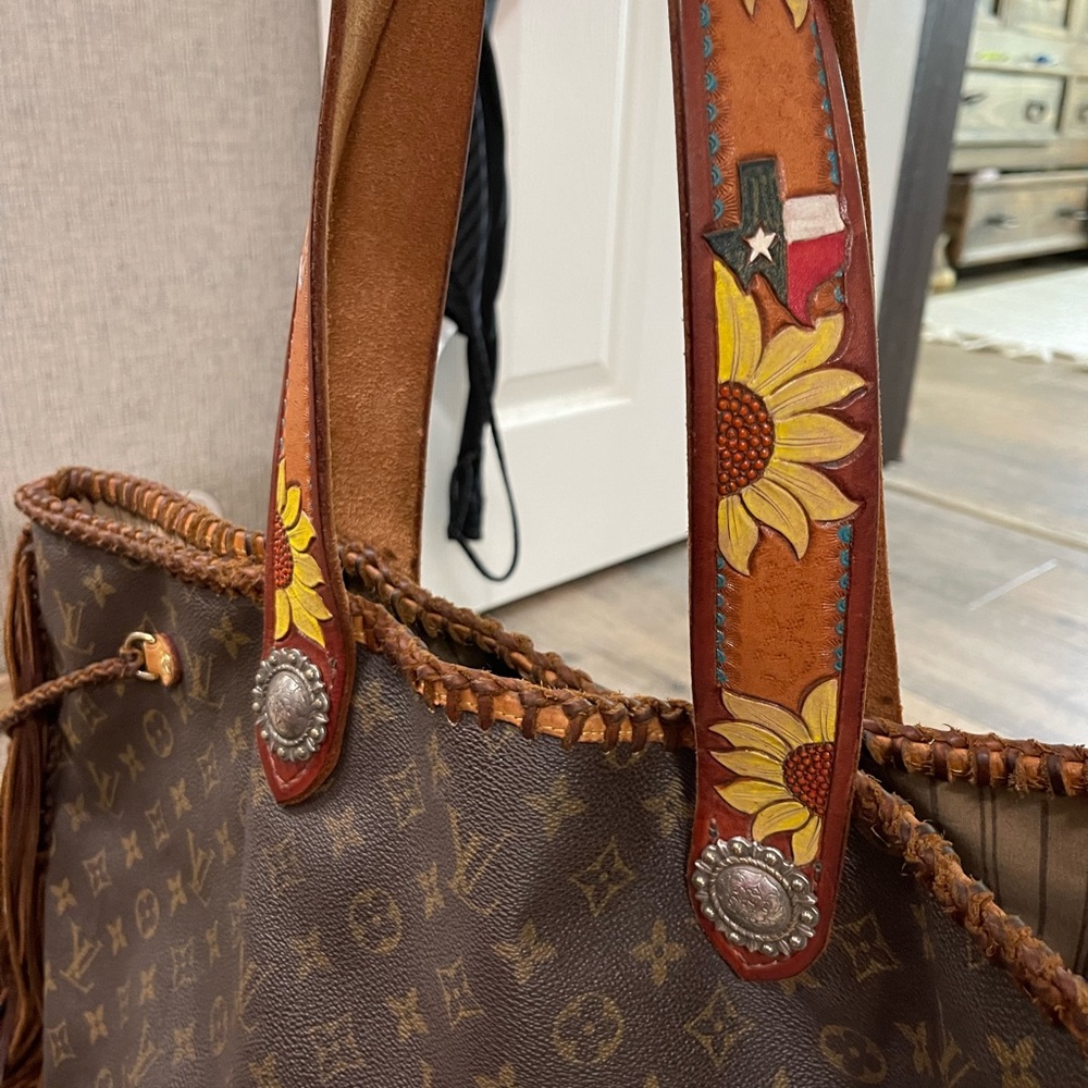 Louis Vuitton fringe neverfull GM - Picture 11 of 15